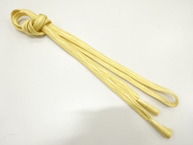 JAPANESE KIMONO / HANDTIED OBIJIME CORD